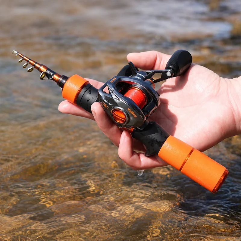 قصبة صيد تلسكوبية صغيرة من سلس - مراجعة Fishing Rod Telescopic وسعره