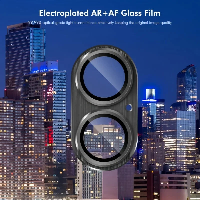 Voor IPhone 17 16 Metalen Camera Protector Legering Case Glas Volledige Cover Back Lens Beschermkap voor Iphone 17 16 Paars Groen