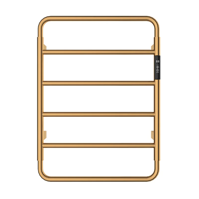 Exposed-mount Smart Electric Towel Warmer For Bathrooms Hotel And Guesthouse Bathroom Thermostatic Towel Drying Rack