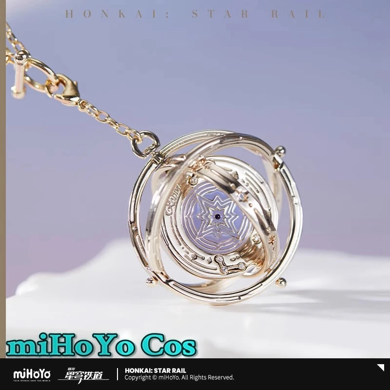 [Genuine] Robin Metal Pendant miHoYo Game Honkai Star Rail Cosplay Chain Pendant Necklace Anime Cartoon Accessories Necklace - Image 3