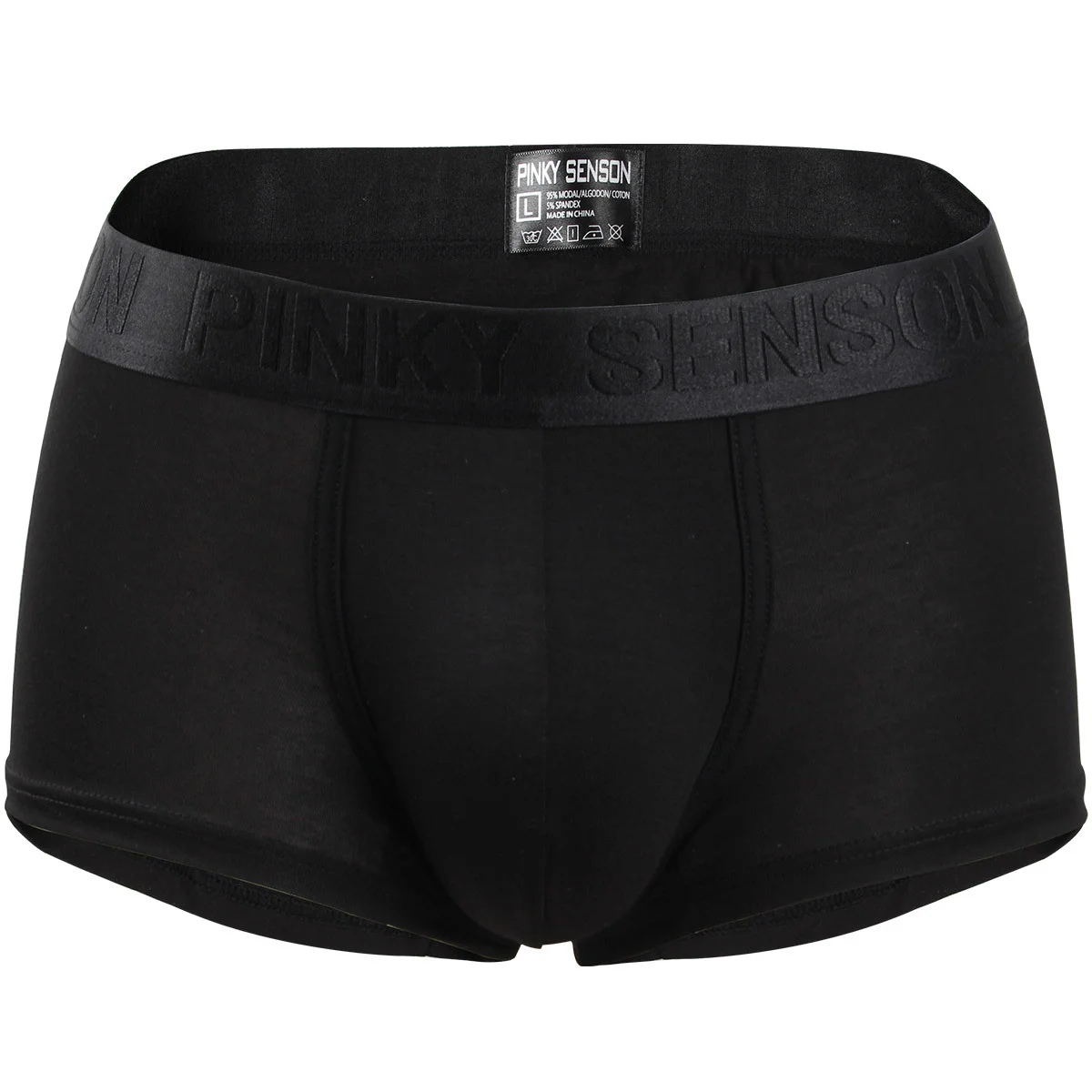 4PCS Men's Underwear Letter Belt Comfortable Breathable Simple Daily Exercise Stretch Underwear Combination