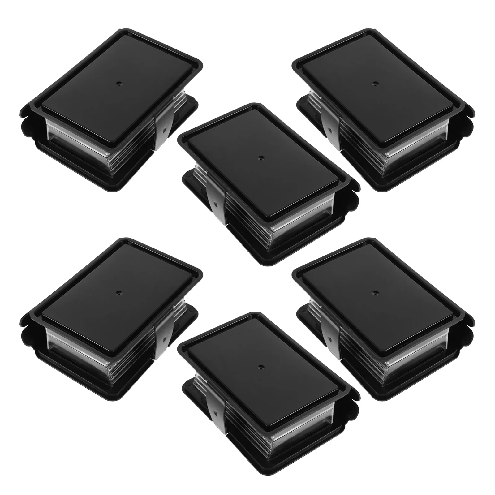 

6Pcs Mini Portable Hair Accessory Storage Box Compact Travel Organizer Small Jewelry Holder Hairpin Container Hair Tie Storage