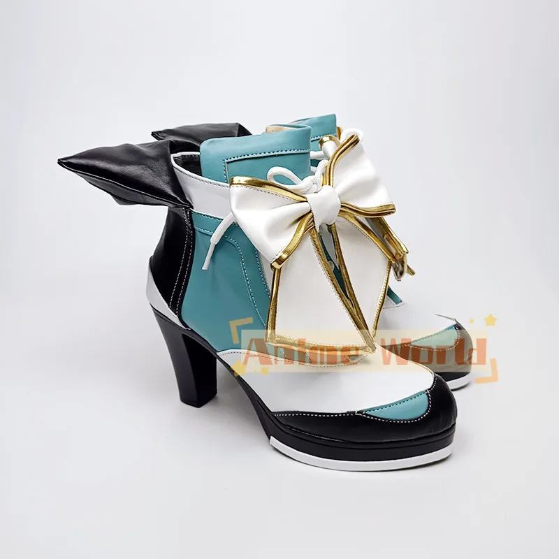 Gioco Anime Umamusume Pretty Derby Mejiro Dober Scarpe Cosplay Stivali Bambini adulti Accessori per costumi da festa di Halloween Puntelli