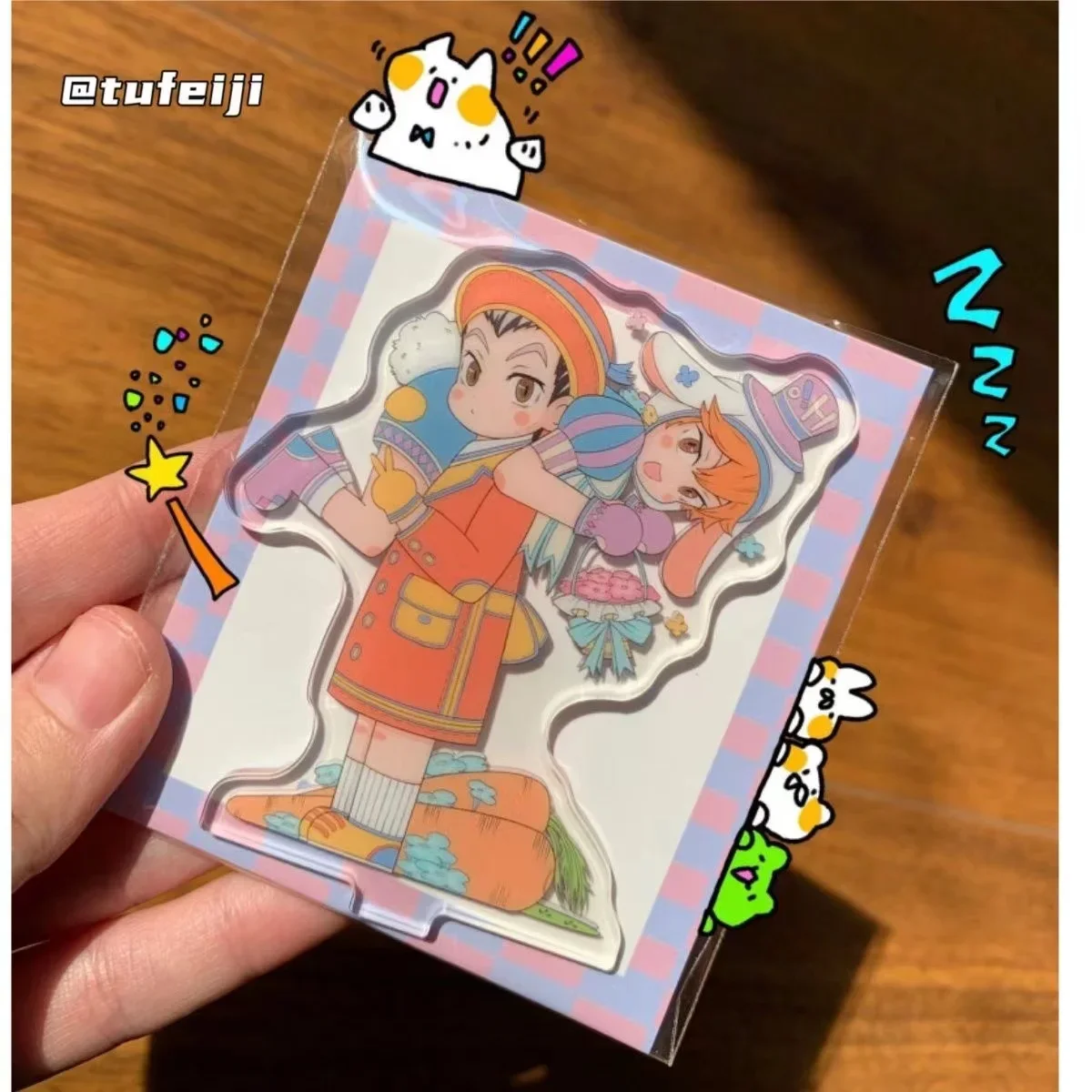 하이큐 애니메이션 게임!! 쇼요 히나타 코즈메 켄마 코스프레 귀여운 책상 장식, 아크릴 스탠딩 사인 장식, 만화 생일 크리스마스 선물