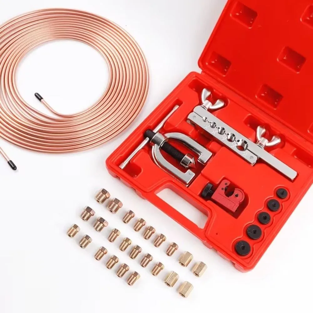 High-Quality Brake Line Flaring Tool Set Eccentric Flaring Expansion Pipe Expander Tool Set Multi-Functional Copper Tube Forming