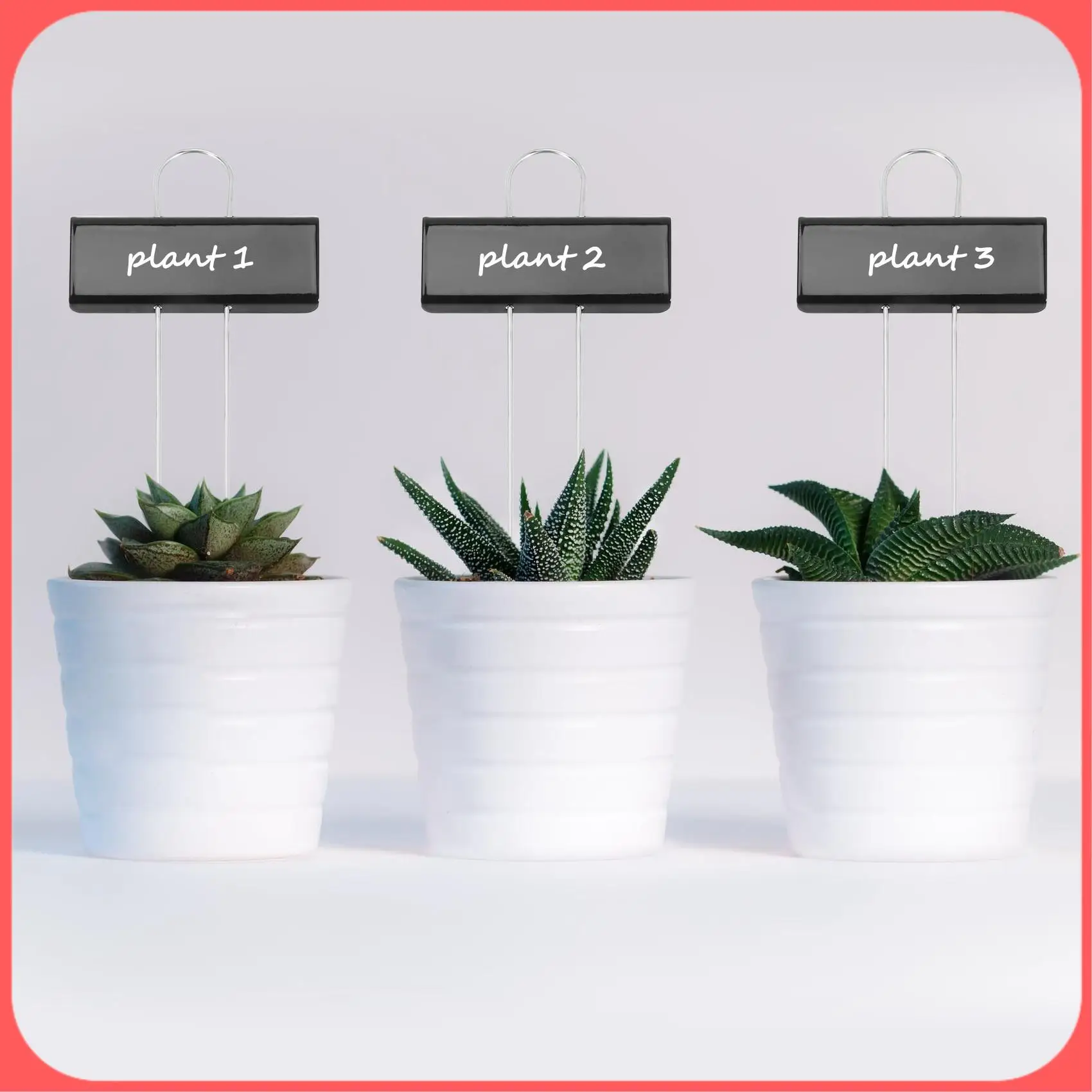 

AA89-30 Pcs Metal Plant Labels Weatherproof Garden Markers Reusable Nursery Tags For Vegetables Herb Flower Greenhouse Black