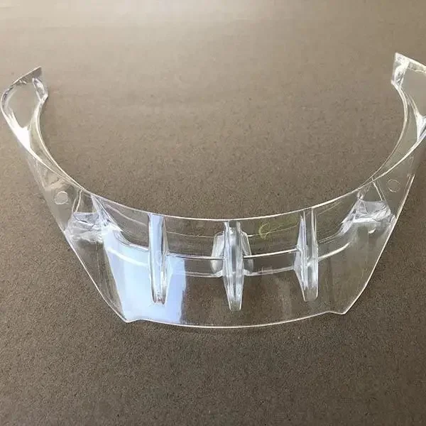 Repair Parts Rear For Motorcycle Helmet One Size Rear Wing Big Spoiler Clear Black Yellow Color Electroplated Tail image 6