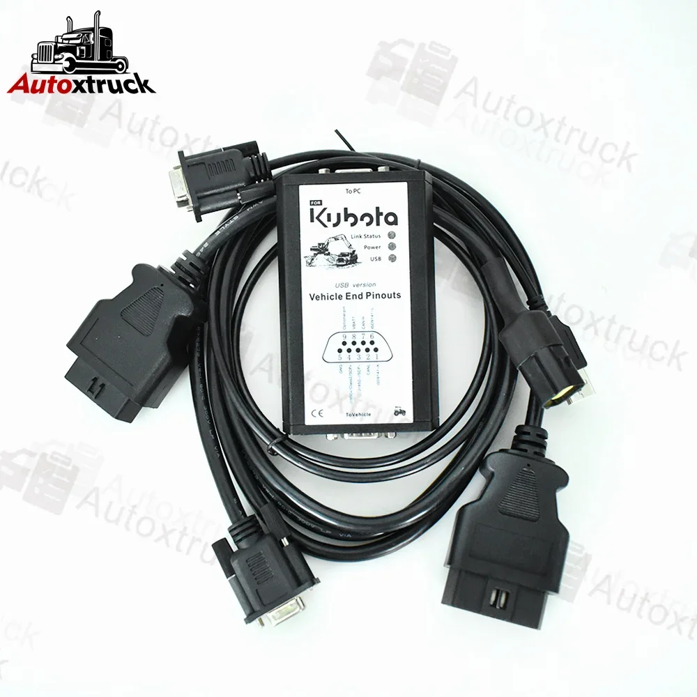 

Interface For KUBOTA Diagmaster Takeuchi Diagmaster Agricultural Machinery Tractor Truck Kubota DIAGNOSTIC KIT