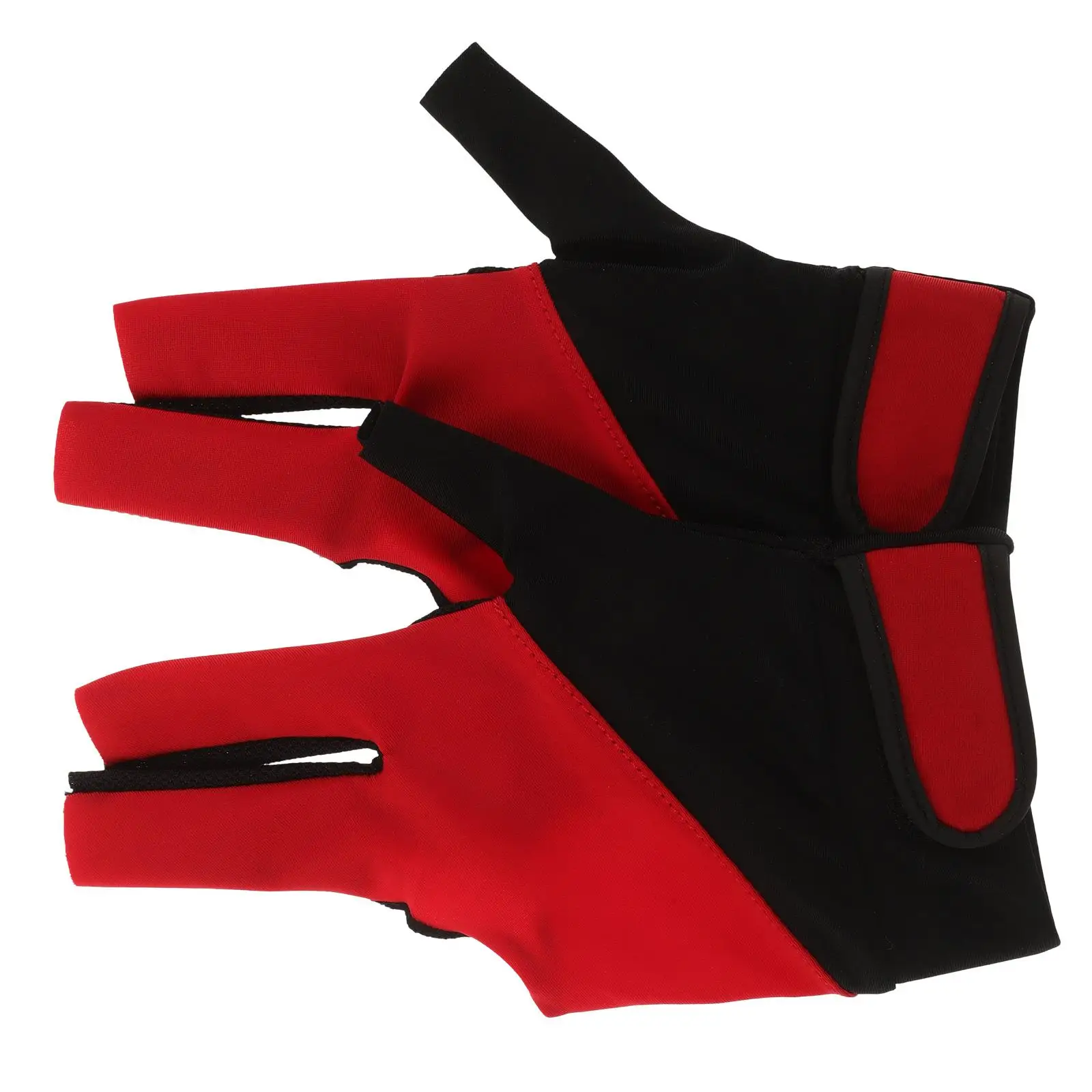 

2pcs Billiard Gloves Protective Wear-resistant Breathable Elastic Pool Glove Polyester Glove Stylish Attractive Wicking Dry