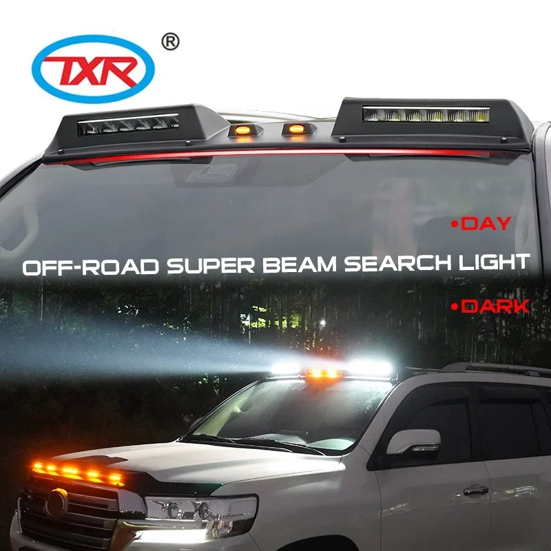 Reflector de techo todoterreno super beam para Land Cruiser, accesorios para automóviles, LC300, JC 200, LC100, GX-R100, VX-R100