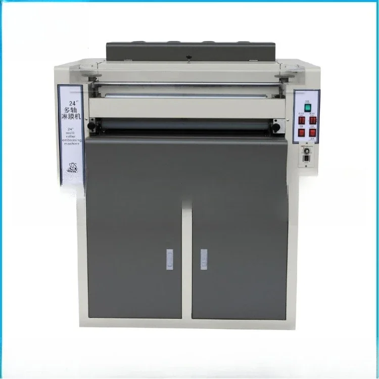 Paper coil roll-to-roll laminating machine, glazing machine, coating machine, graphic printing