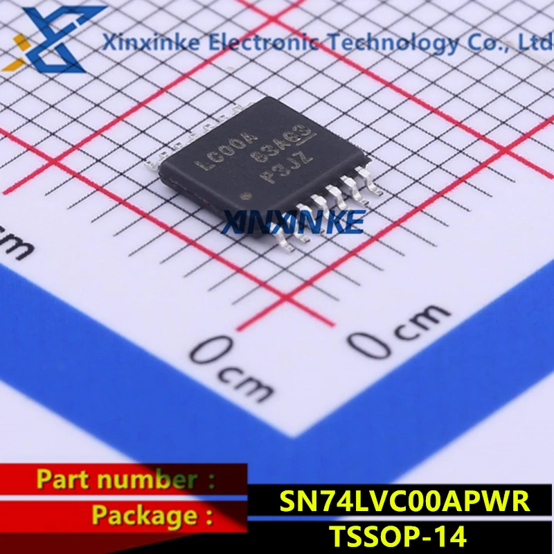 SN74LVC00APWR LC00A TSSOP-14 Logic Gates Quad 2-Input Single-Function Gate 	Logic ICs Brand New Original