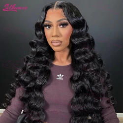 Silkwave 30 40Inch Human Hair 13x6 13x4 HD Lace Frontal Wig Brazilian Loose Deep Wave Curly Human Hair Wigs Full Lace Front Wig