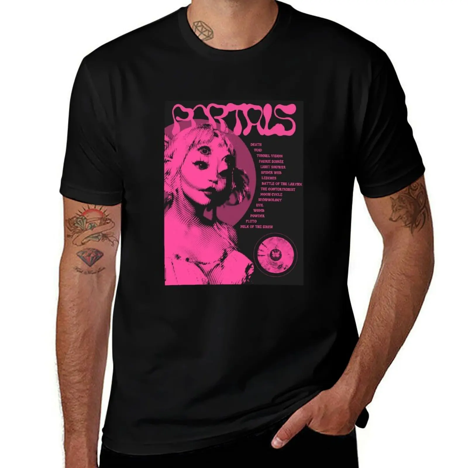 Portals Tour Melanie Martinez Album T-Shirt Fitness Training Breathable Tee T-Shirt