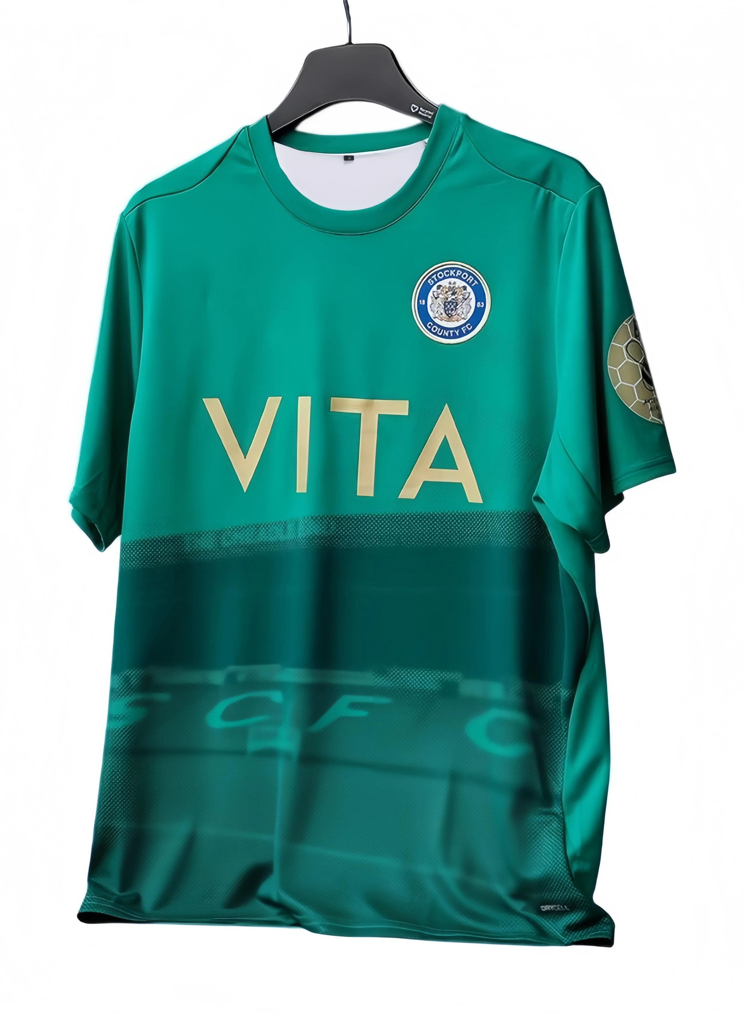 3D England County Football Jersey Hatters Style Soccer Shirt Sport Uniform Stockport Football Fan T‑Shirt Family Matching Tops