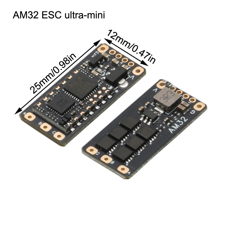 1PCS 2-4S 30A/2-6S 65A AM32 ESC AT32 Main Control w Onboard BEC Module Support PWM/DSHOT/Sine for RWD Crawler Car Racing Drift