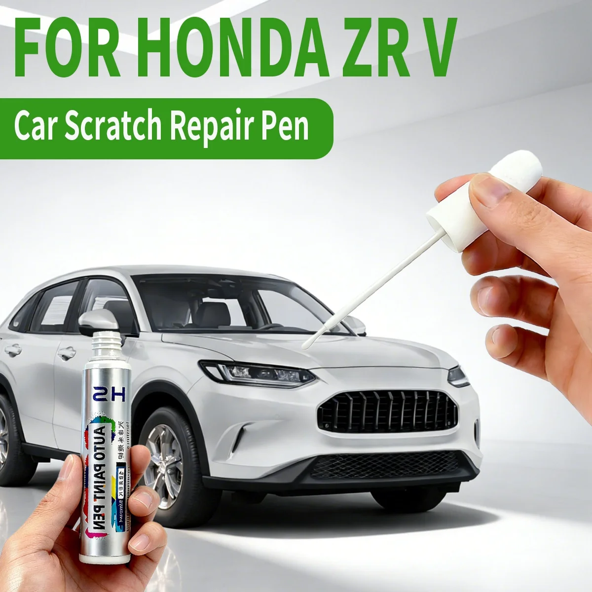 

Ручка-корректор для ремонта царапин, средство для удаления царапин, аксессуары для автомобиля Honda ZR-V, черный, синий, серый, розовый, черный платиновый, белый перламутровый