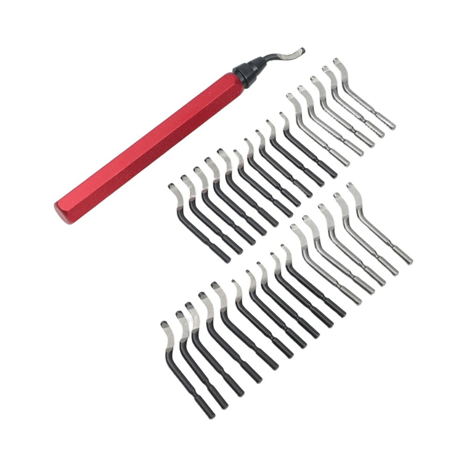 Hand Tool Deburr Blade Kit Black Copper Pipe Burr Remover Compact And Portable Easy Operation Flexible Manual Tool