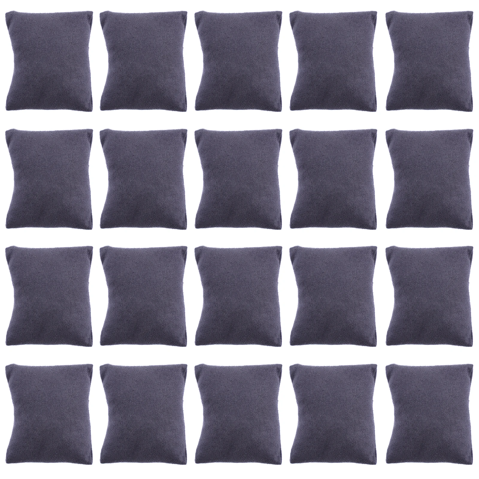

20 Pcs Jewelry Display Pillows Cotton Velvet Cushions for Bracelets Watches Storage Boxes Showcases ganizer Containers