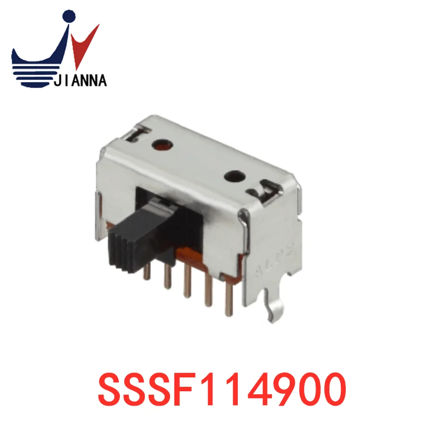 SSSF114900 Toggle switch 3 gear switching switch 2 Line 5 Pin handle length 6mm single row