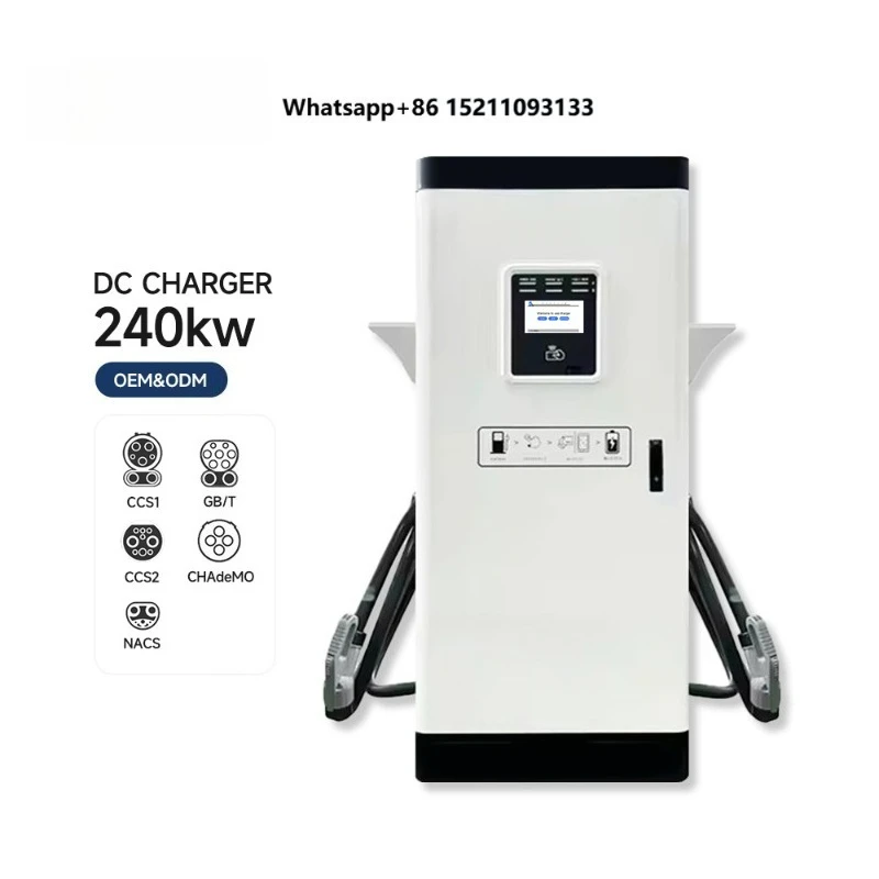 New Eondrive DC Fast EV Charging Station 30KW-360KW 7-inch Touch Screen GBT/CCS2 IP55