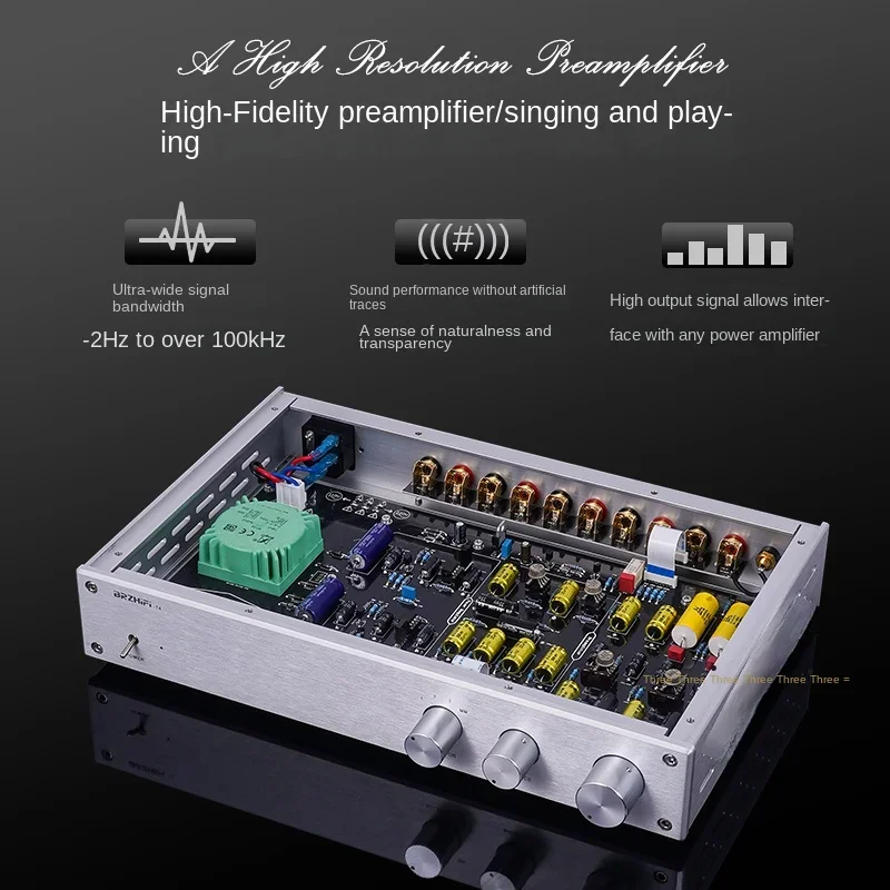 BREEZE 2025BRZHIFI T4 ligne d'essence américaine haute fidélité scène avant/amplificateur Vocal Audio front-end son naturel