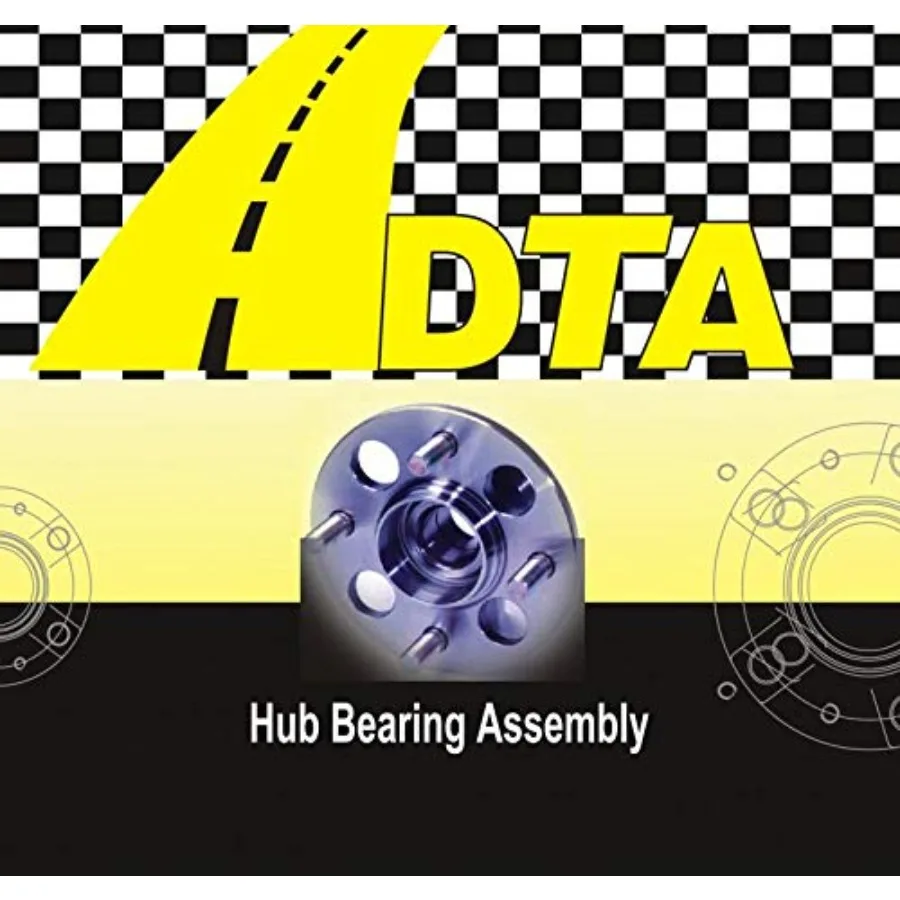 D930454 + NT510073 x2 محور العجلة الأمامية مجموعات تحمل العجلات اليسار اليمين متوافق مع 20032007 هوندا أكورد 2.4L التلقائي عبر تشغيل