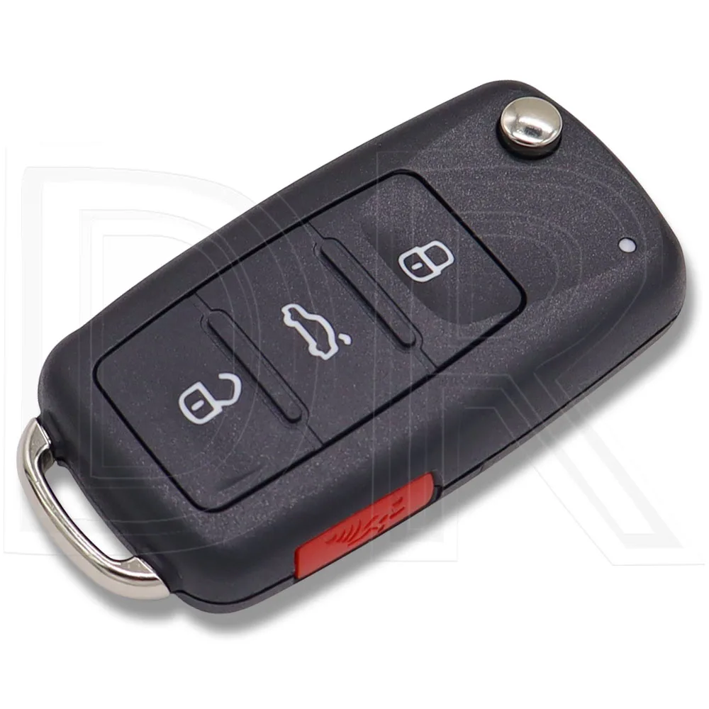 Ottima chip MQB48 315/434 MHz 5K 0837202 BN/BR/BH/DH/BP/BJ Chiave telecomando per auto ribaltabile per VW Volkswagen Passat Jetta Beetle Caddy Multivan