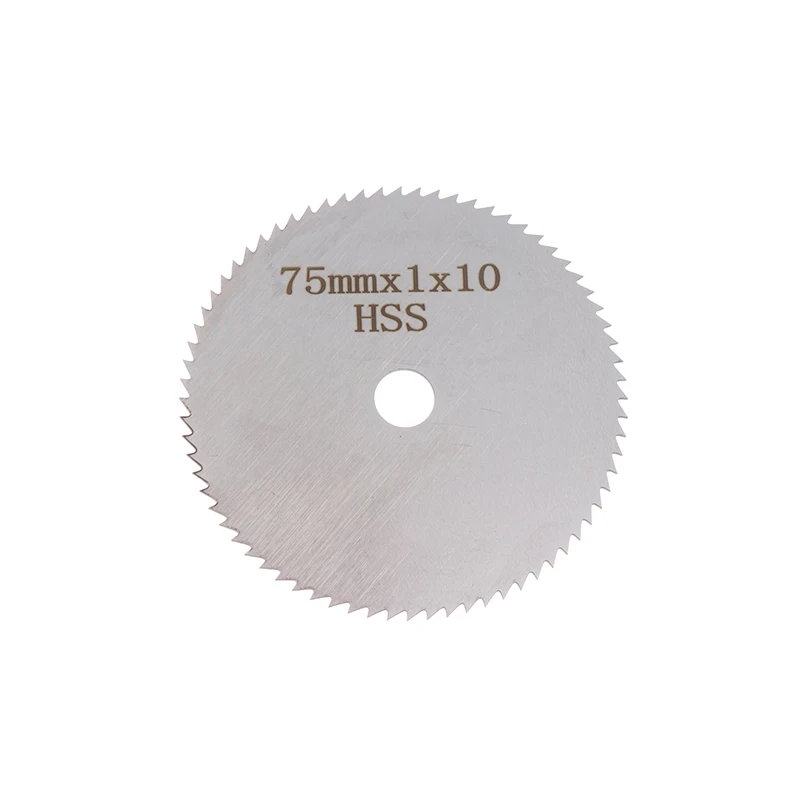 Disque de coupe de 3 pouces, 75mm, Mini lame de scie circulaire pour bois, plastique, métal, outils de coupe rotatifs 72 dents, 1 pièce