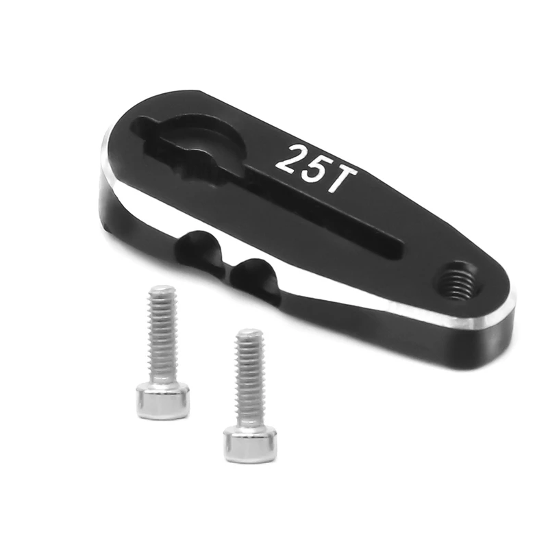 أذرع مؤازرة عالمية من سبائك الألومنيوم ، ذراع توجيه 25 سنًا لسيارة تحكم عن بعد ، شاحنة ، طائرة ، متينة ، سهلة الاستخدام ، 25 طن