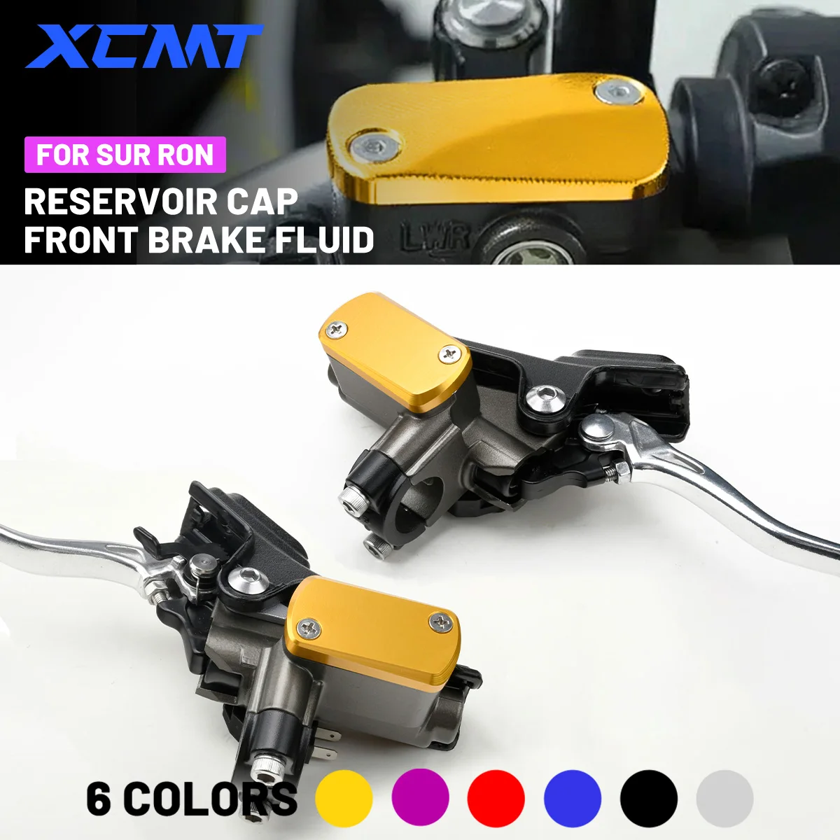 Front Brake Fluid Reservoir Cover for Surron Ultra Bee Electric Off-Road Motorcycles