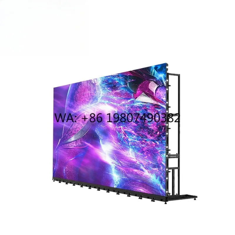 500x500mm Die-cast Aluminum LED Screen P4.81 Outdoor Waterproof Mobile Large Concert Stage Rental Display Panel
