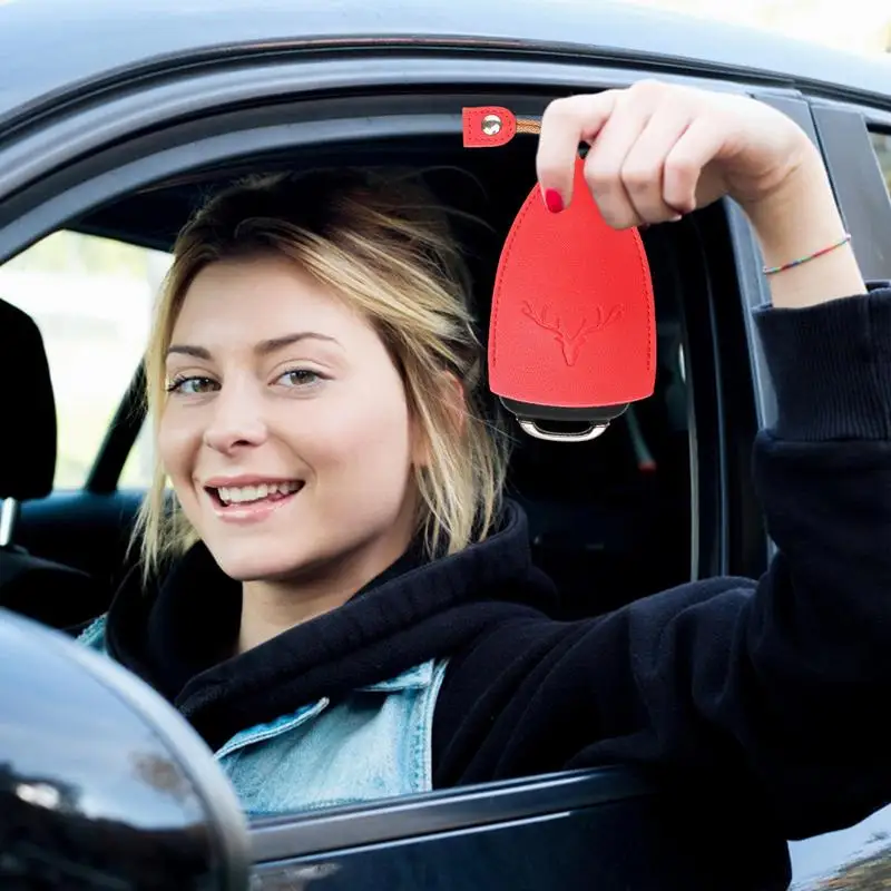 Custodia per chiavi per auto carina custodia per chiavi estraibile per chiavi dell'auto Organizer per chiavi in pelle PU custodia per chiavi per auto custodia per chiavi portachiavi