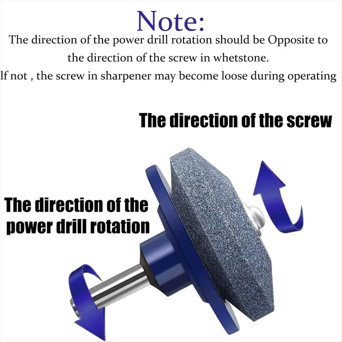 

Точилка для ножей газонокосилок A23PBG для дрели с балансиром лезвий