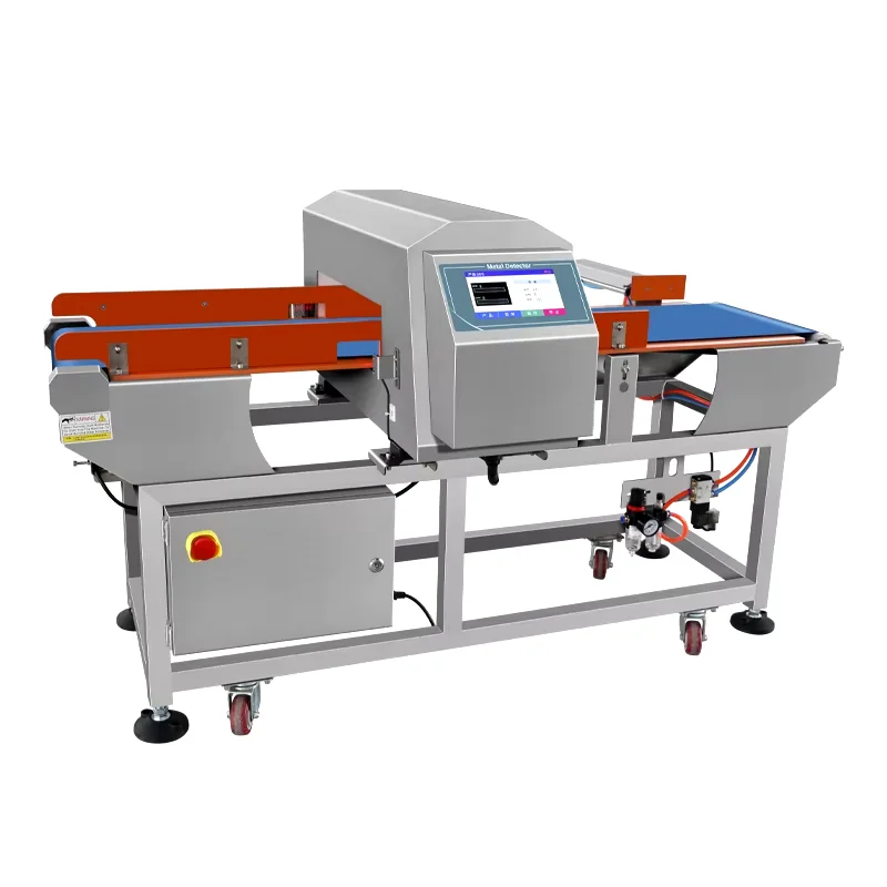 Frozen Food Industry Metal Detector With Infrared Rejector Device