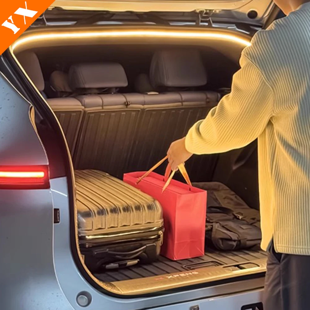 

For xpeng g6 xiaopeng g6 2024 2025 2026 accessories Car Trunk Lighting, Car Trunk Ambient Light, Trunk Illuminated Light Strip