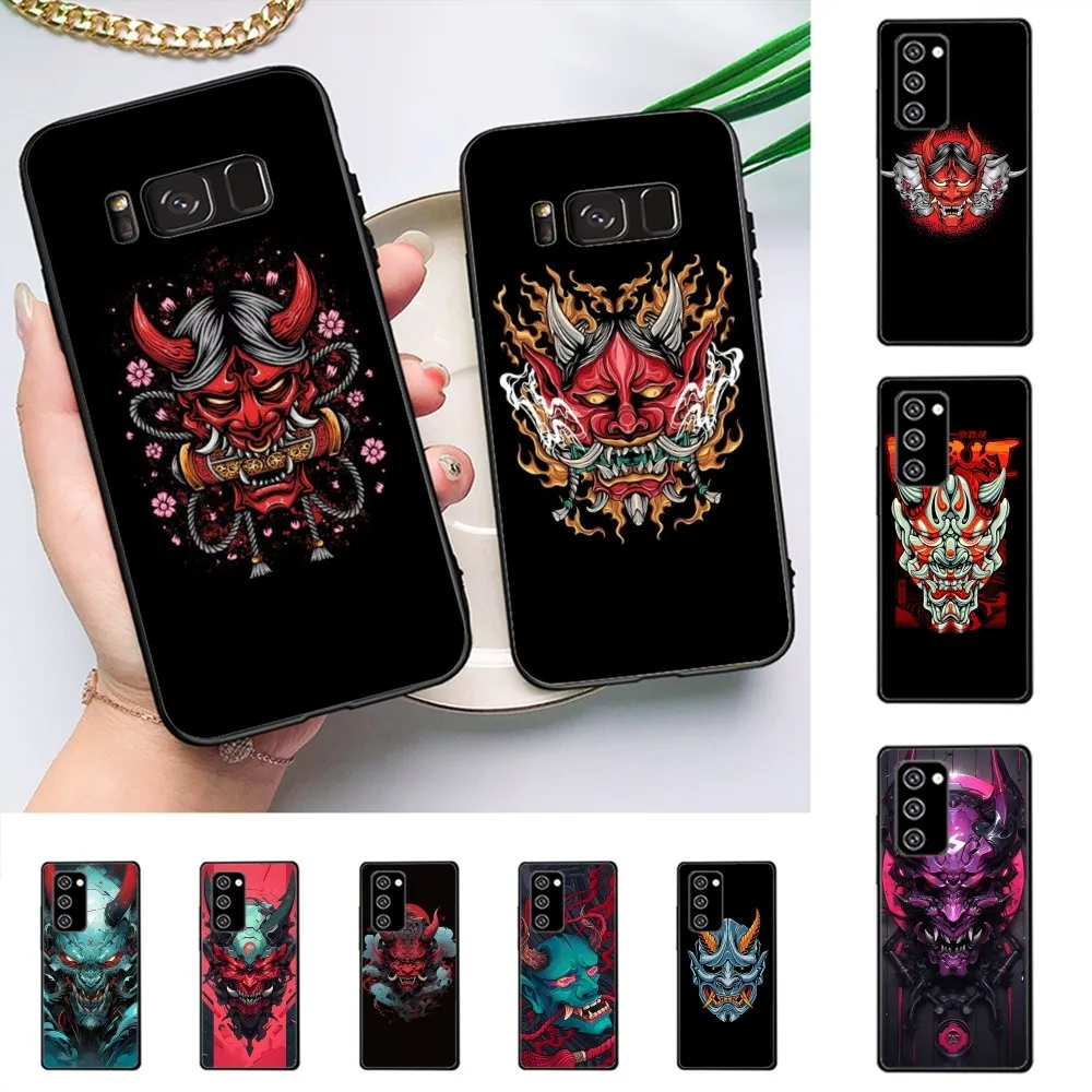 Japanese Oni Hannya Demon Mask Phone Case For Samsung J 7 Plus 7core J7 Neo J6 Plus Prime J6 J4 J5 Mobile Cover