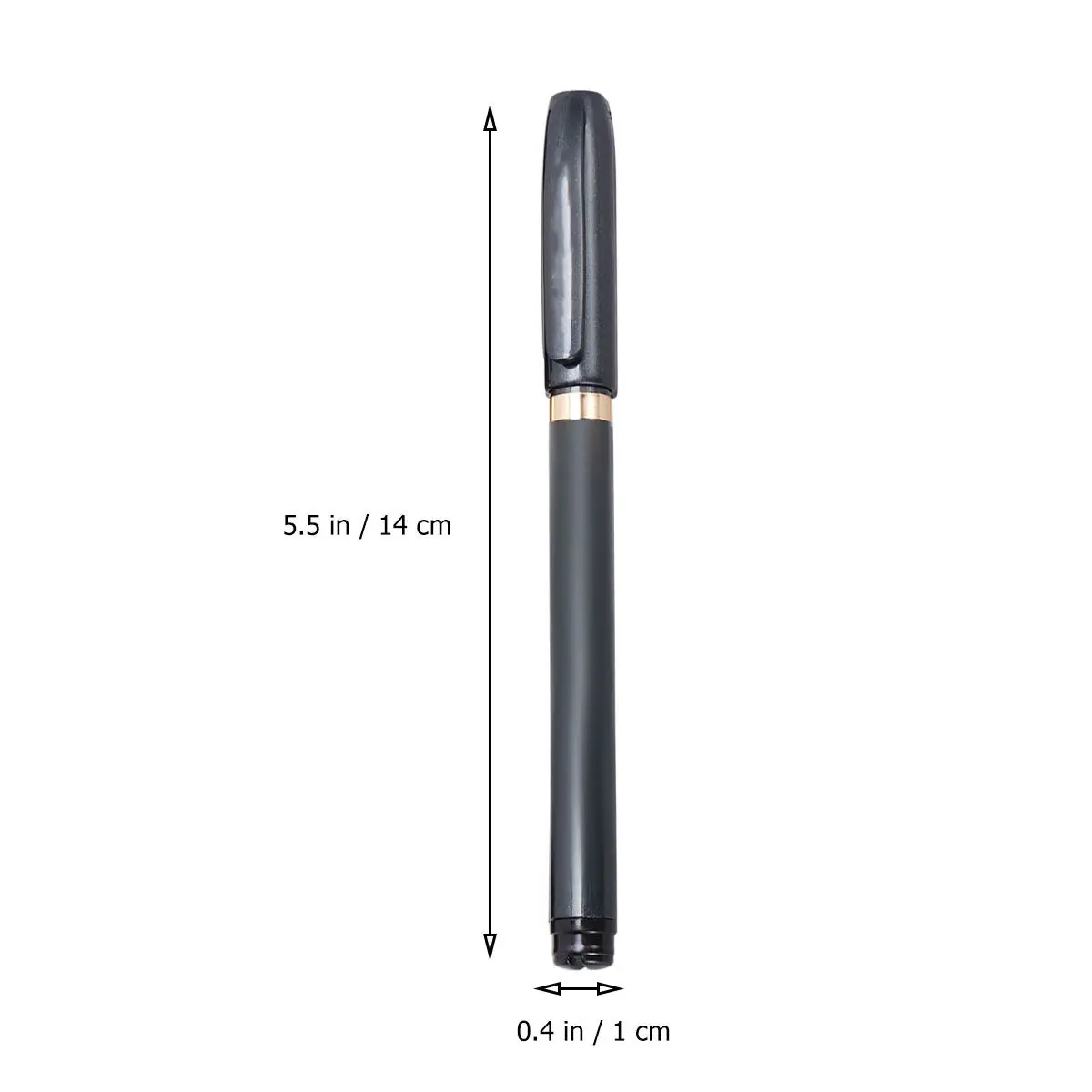 3Pcs Calligraphy Brush Pens Set Large Medium Small Size Chinese Japanese Kanji Writing Art Watercolor Drawing Tool Black