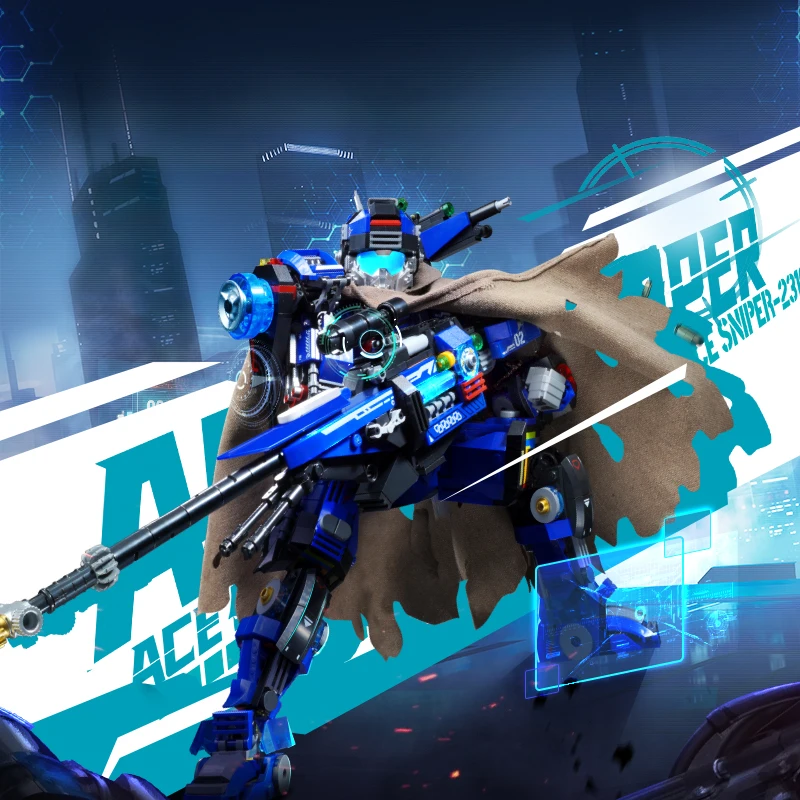 

Keeppley Sharpshooter Sniper Building Blocks Handmade Children's Assembled Toys Peripheral Collection Ornaments Birthday Gifts