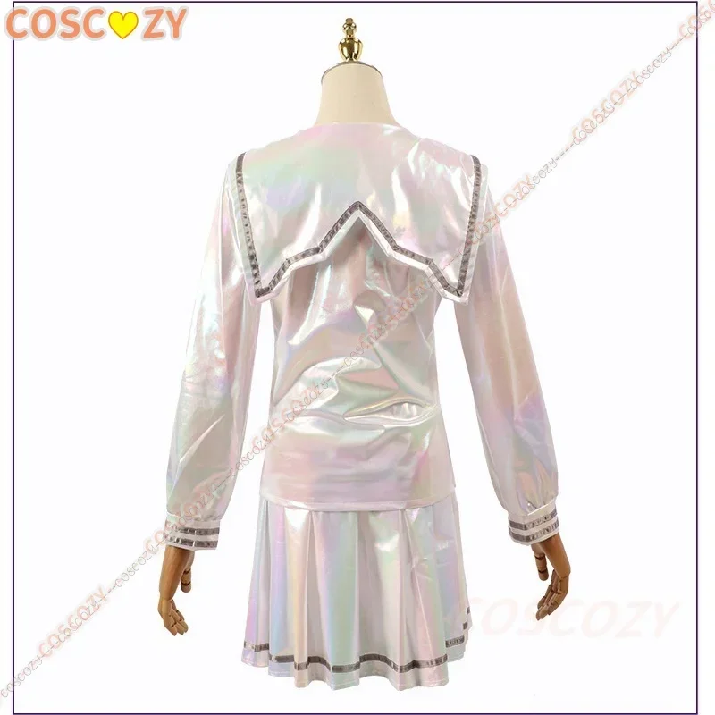 Game Behoeftig Meisje Overdosis Kangel Cosplay Kostuum Lolita Meisjes Mooie Laser Jk Matroos Pak School Uniform Comic Con Outfit