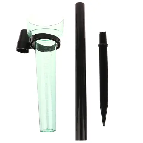 Portable Polystyrene Rain Gauge Measurement Tool For Garden Water Ground Outdoor Rain Meter Collect RainwaterHot