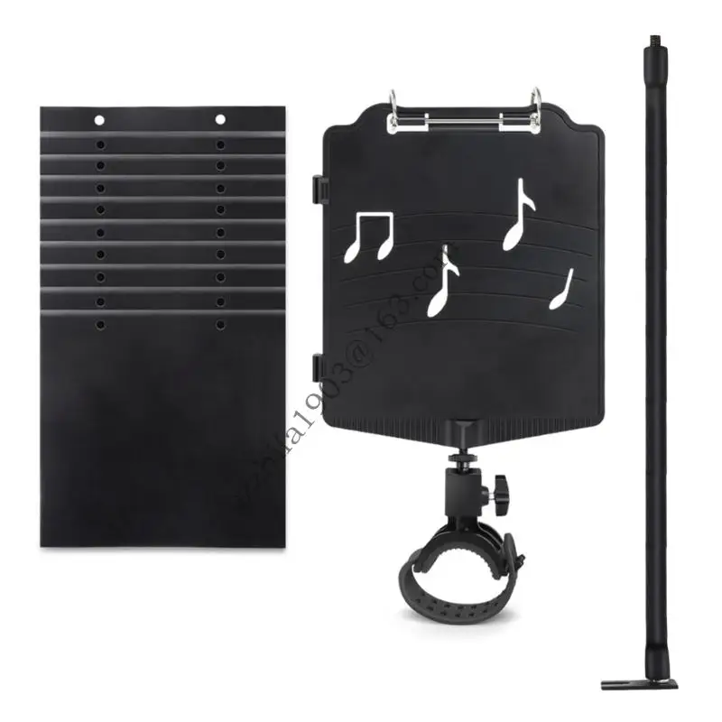 

ABS and Silicone Clarinet Lyre Music Clip Music Instrument Accessory Present for Beginners and Professional Musicians