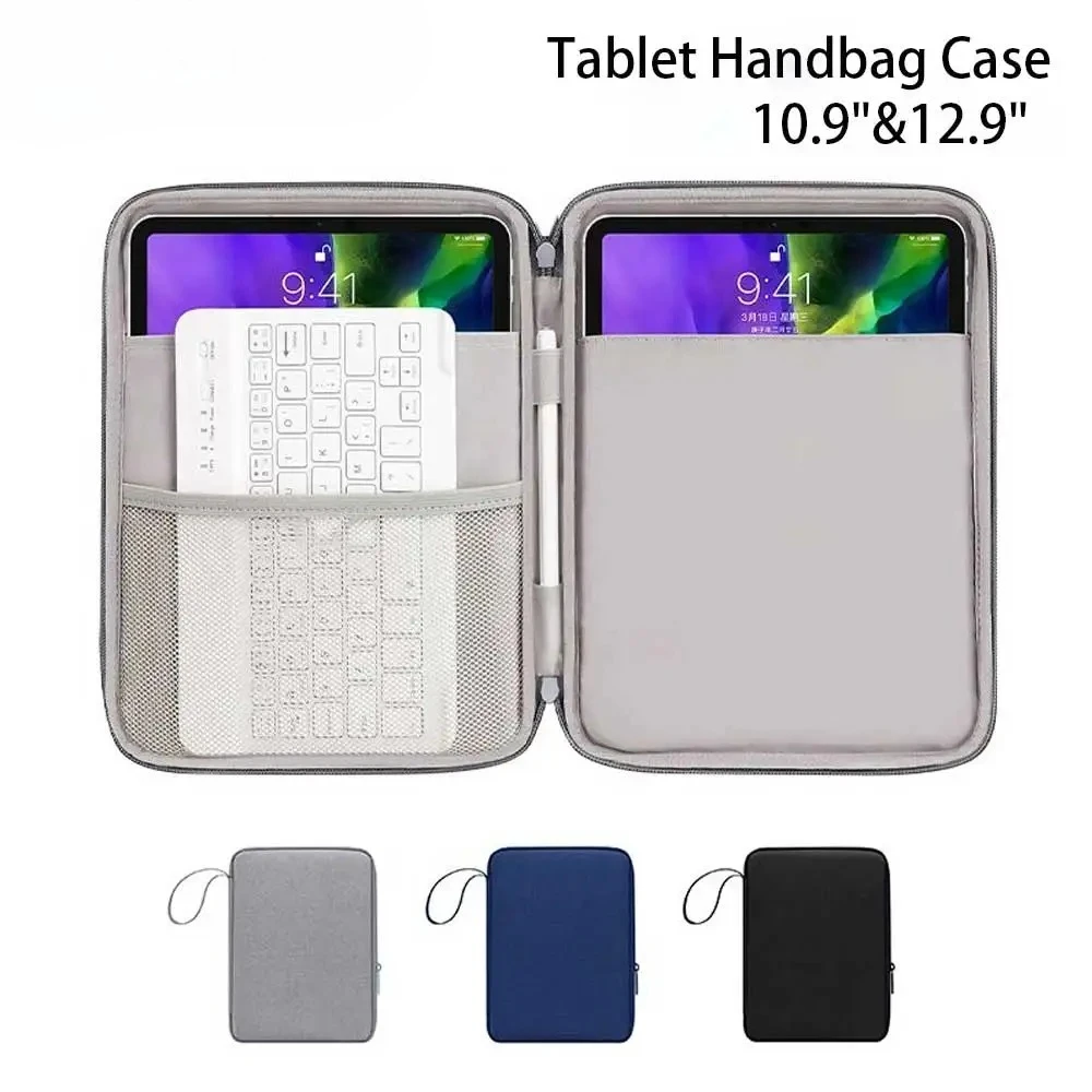 

Tablet Handbag Case for 11-12.9 inch Tablet for 2025 New iPad Air 11/13 Pro 11/13 Sleeve Carrying Case Protective Travel Bag