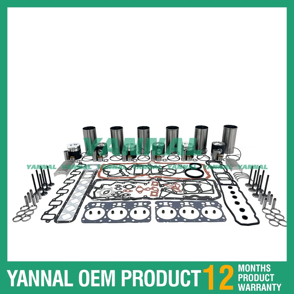 New DE12TIS DE12T Overhaul Rebuild Kit For Doosan Engine Parts