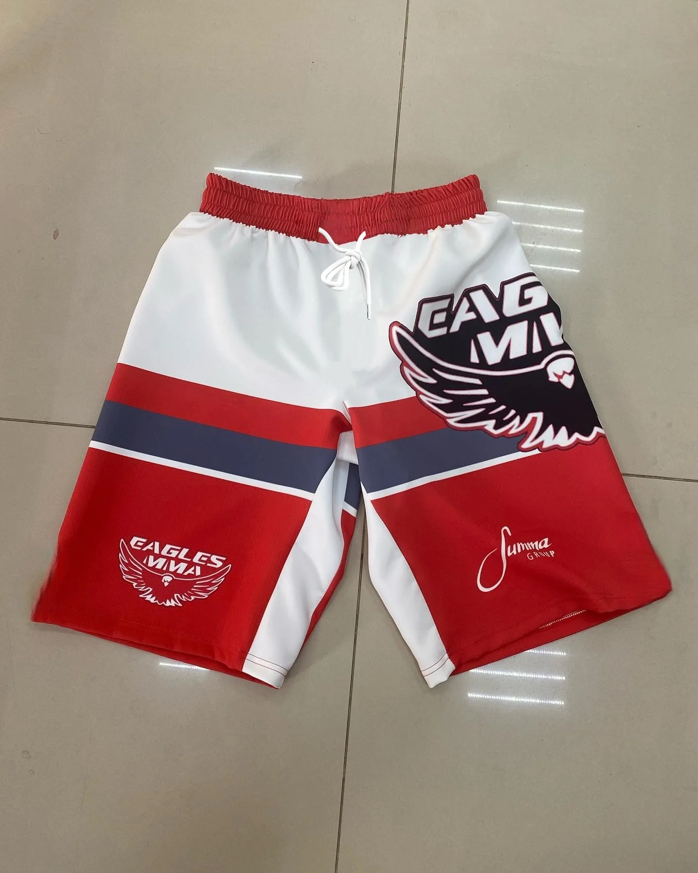 MMA الرجال اليابانية الساموراي رمادي الرياضة اللياقة البدنية سراويل بوكسر رخيصة بريتيوران سراويل ملاكمة قصيرة التايكوندو الملاكمة التايلاندية الملابس #1