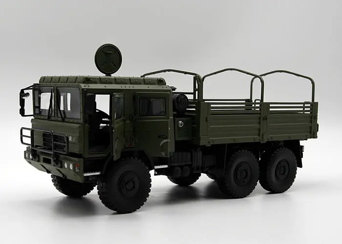 1:24 Scale Diecast Alloy SX2150 Military Off Road Transport Vehicle Toys Cars Model Classics Adult Collection Souvenir Display