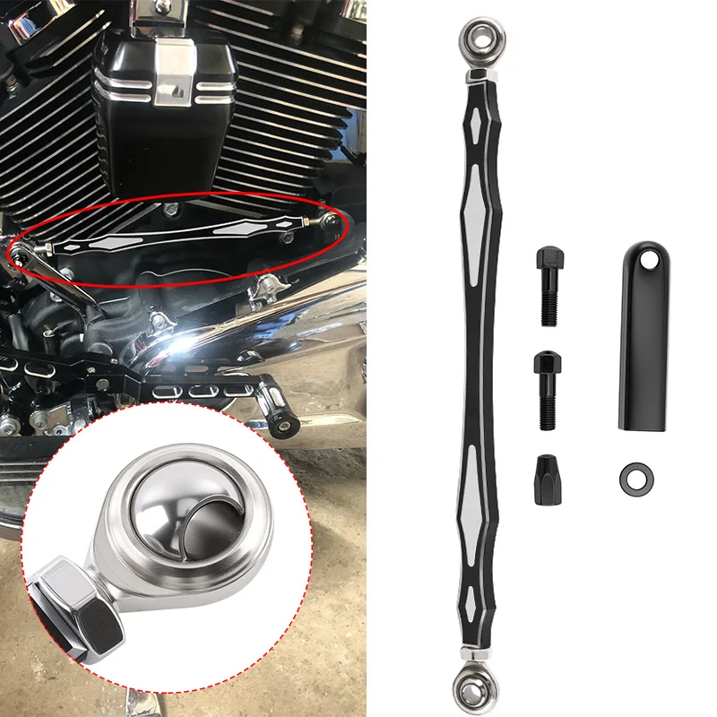 

320MM Motorcycle Heel Toe Shift Pegs Front and Rear Levers CNC For Harley Touring Softail Road King Electra Street Glide Fat Boy