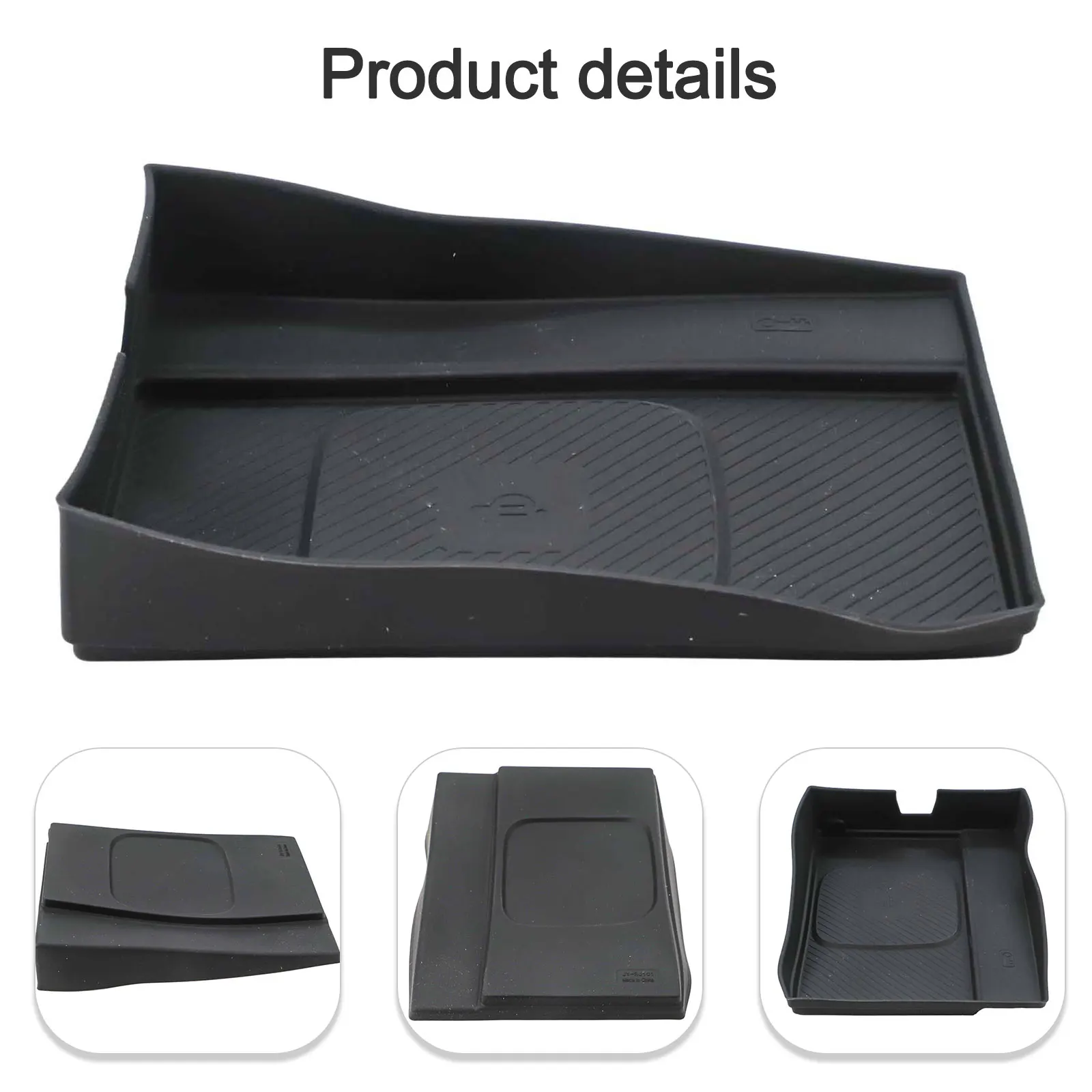 

For Kia EV9 2024-2026 Wireless Charging Pad Non-slip Pad Car Phone Charger Mat Protective Mat Car Interior Accessories