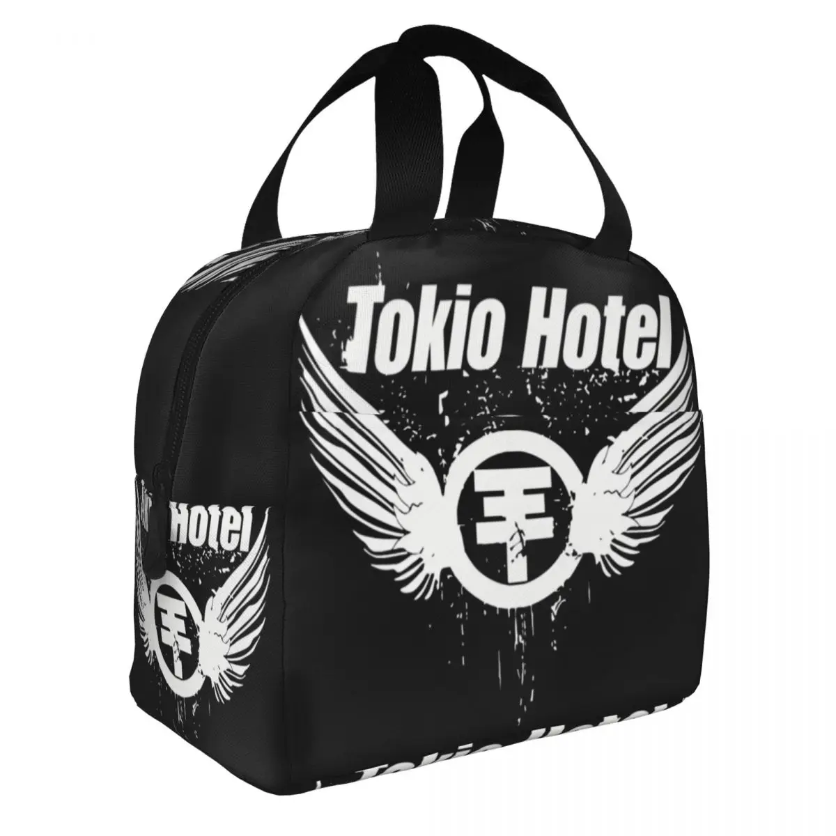 Tokio Hotels Heavy Metal Pop Rock Lunch Bag Men Women Thermal Cooler Insulated Lunch Boxes for School