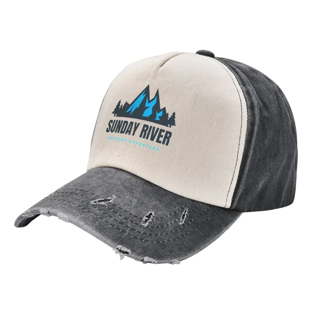 

Sunday River in Maine, New England, United States, North America - Mountain Outdoor Adventure Snowboard Ski Hiking Baseball Cap
